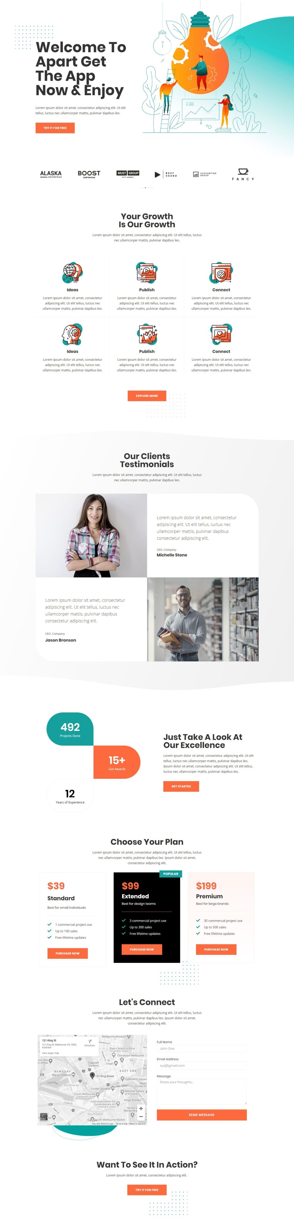 WordPress template ThemeForest SoftUp