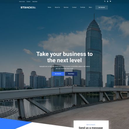 ThemeForest STRACK Biz