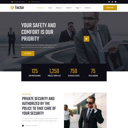 ThemeForest Tector