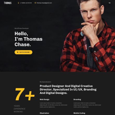 ThemeForest Thomas