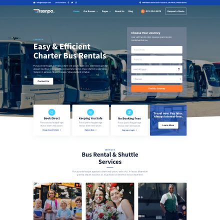 ThemeForest Transpo