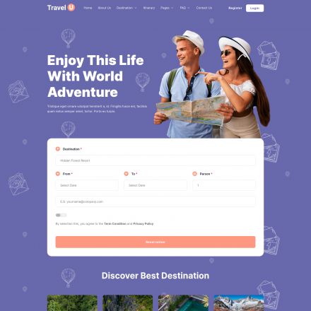 ThemeForest TravelU