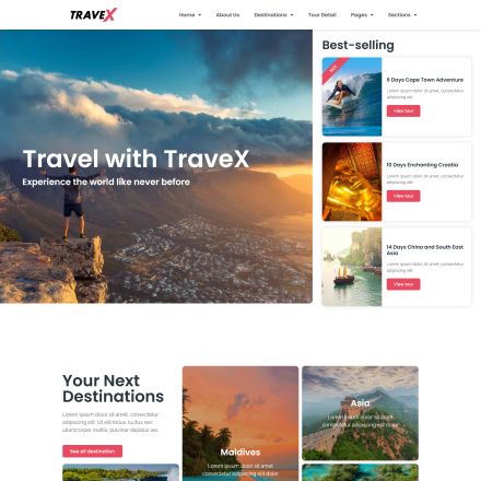 ThemeForest TraveX