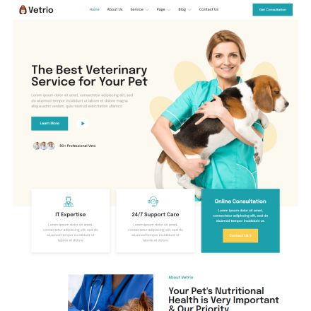 ThemeForest Vetrio