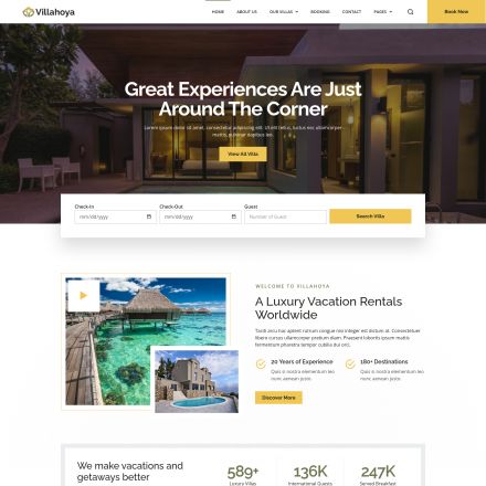 ThemeForest Villahoya