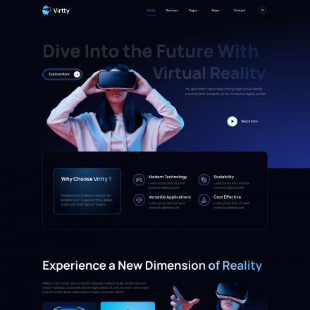 ThemeForest Virtty