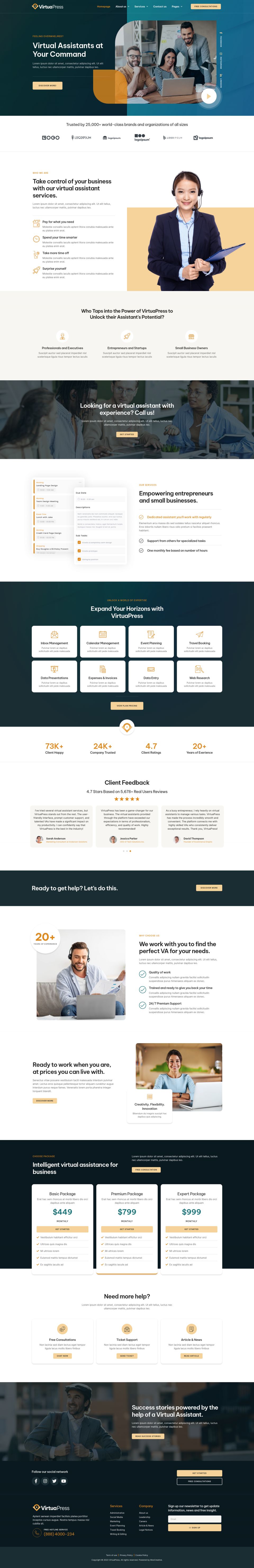 WordPress template ThemeForest VirtuaPress