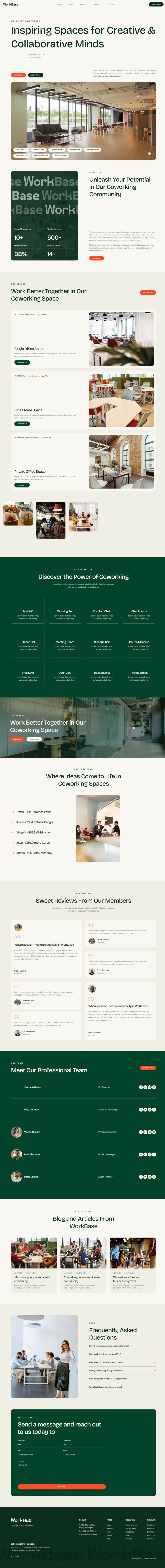 WordPress template ThemeForest WorkBase