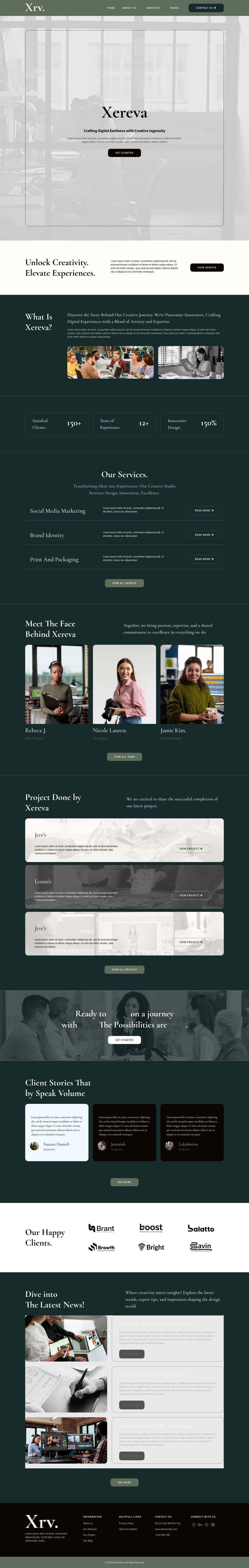 WordPress template ThemeForest Xereva