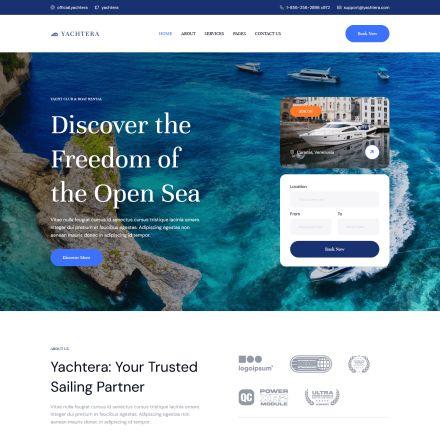 ThemeForest Yachtera