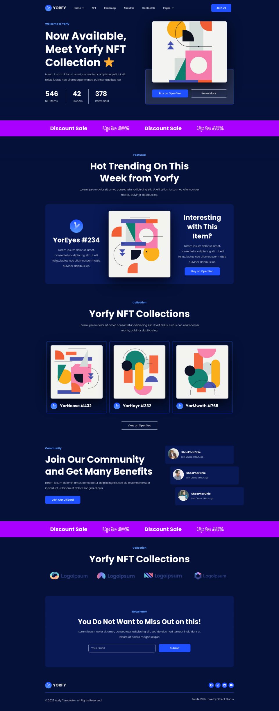 WordPress template ThemeForest Yorfy