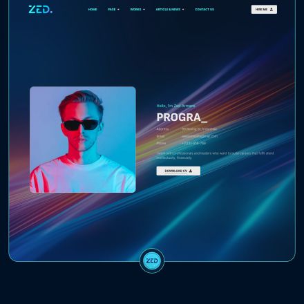 ThemeForest Zed