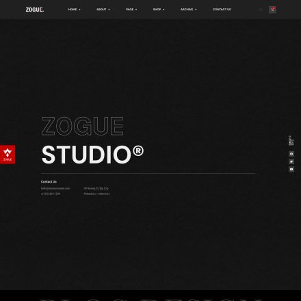 ThemeForest Zogue