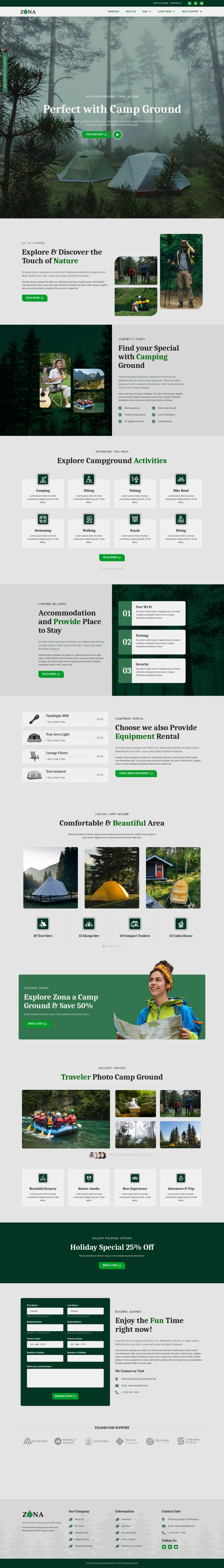 WordPress template ThemeForest Zona