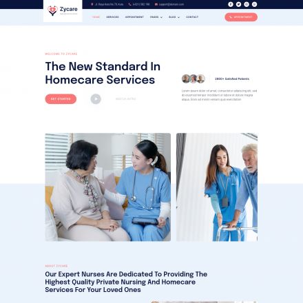 ThemeForest Zycare