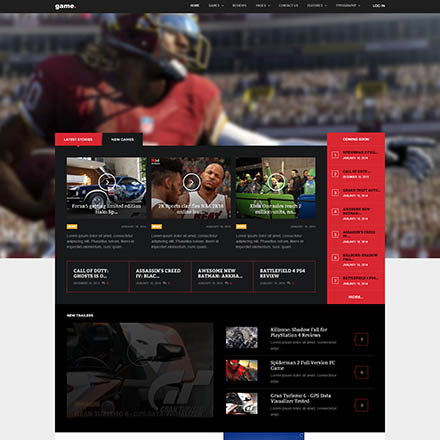 Review: Responsive Joomla template for Game Magazine - JA Playmag