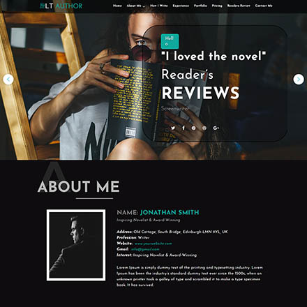 LTheme Author Onepage