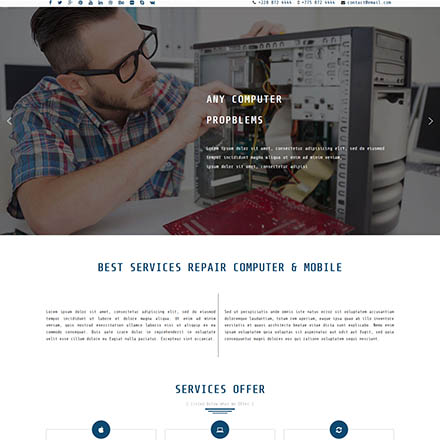 LTheme CoRepair Onepage