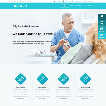 LTheme Dentist Onepage