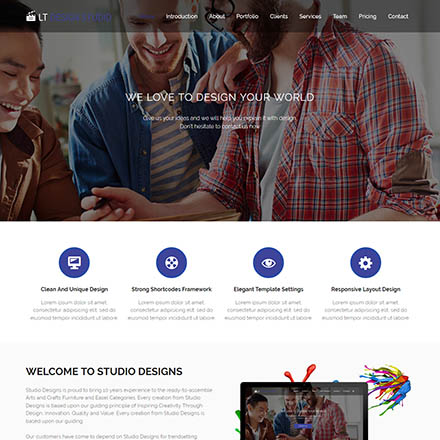 LTheme Design Studio Onepage