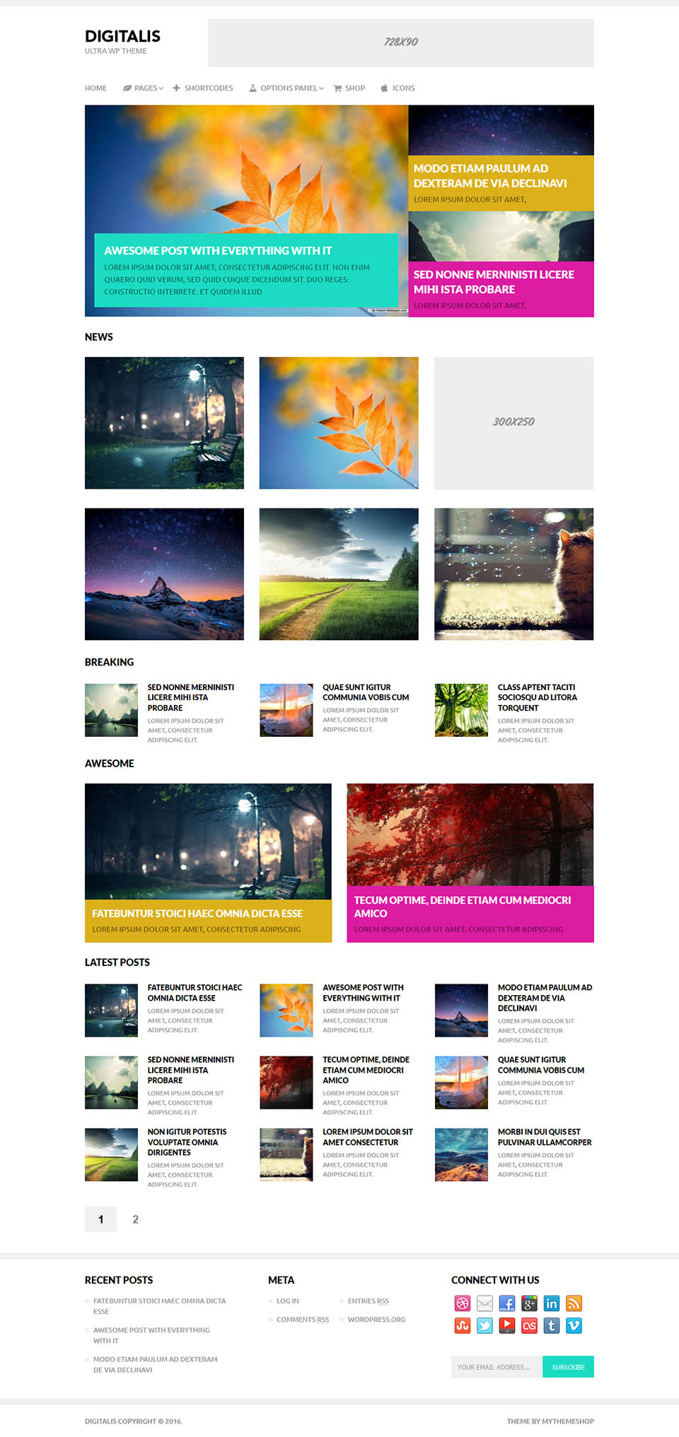 WordPress template MyThemeShop Digitalis