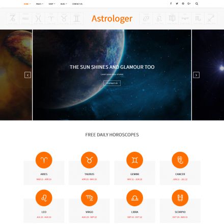 SKT Themes Astrologer