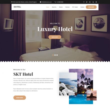 SKT Themes Ele Luxury Hotel