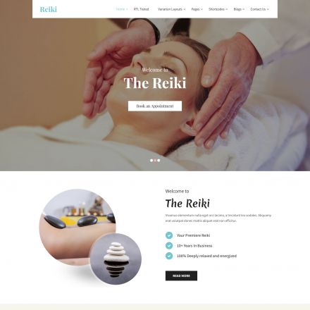 SKT Themes Reiki Pro