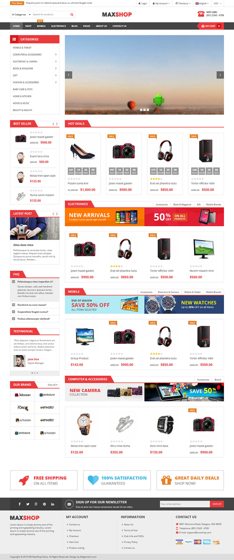 WordPress template SmartAddons SW Maxshop