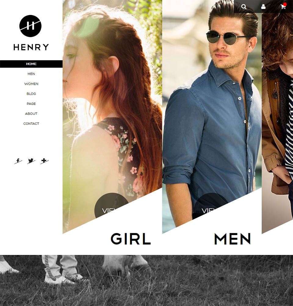 WordPress template TemPlaza Henry