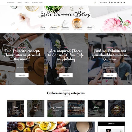 ThemeForest Carrie
