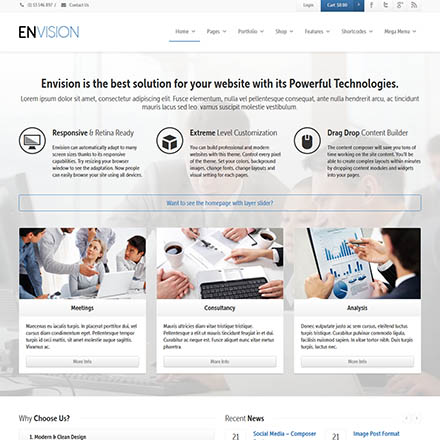 ThemeForest Envision