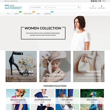 ThemeForest HomeMarket