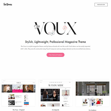 ThemeForest The Voux