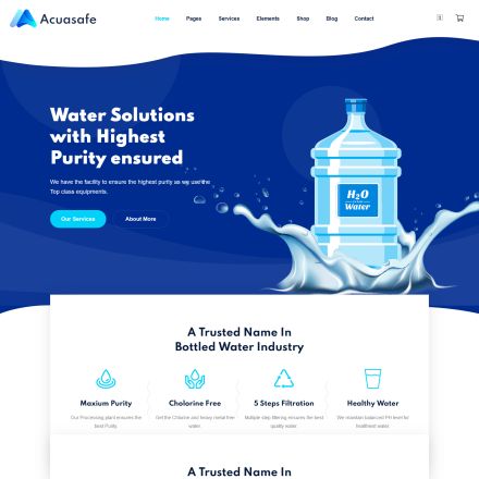 ThemeForest Acuasafe