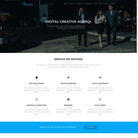 ThemeForest Ariana