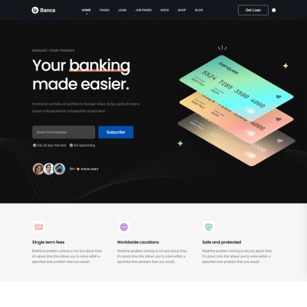 ThemeForest Banca