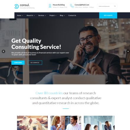 ThemeForest Consul