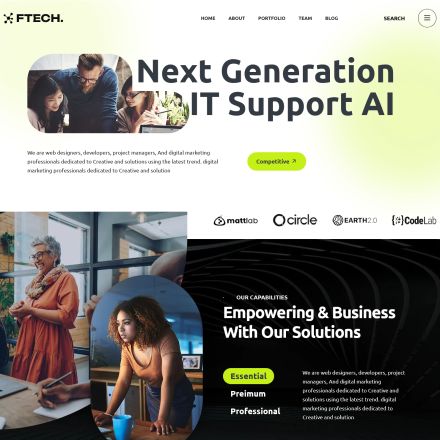 ThemeForest Ftech