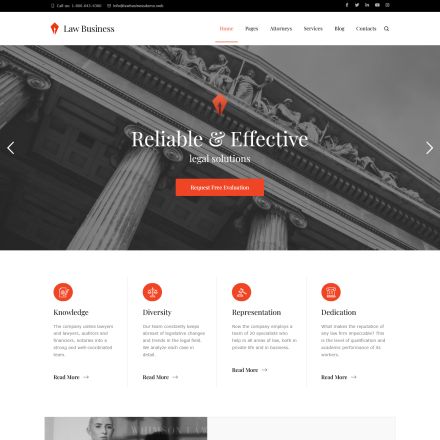 ThemeForest LawBusiness