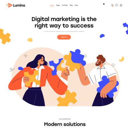 ThemeForest Lumina