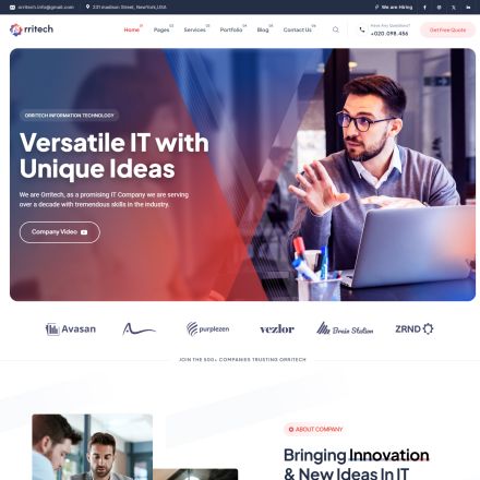 ThemeForest Orritech