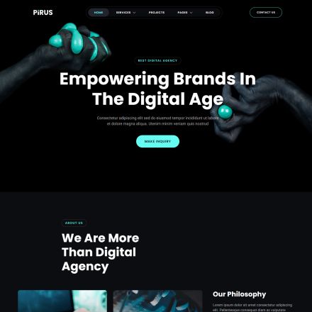 ThemeForest Pirus