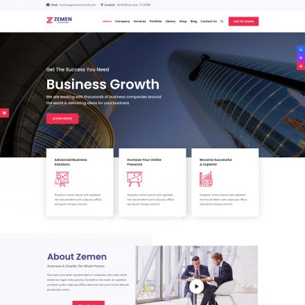 ThemeForest Zemen