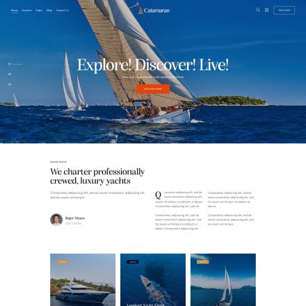 ThemeForest Catamaran