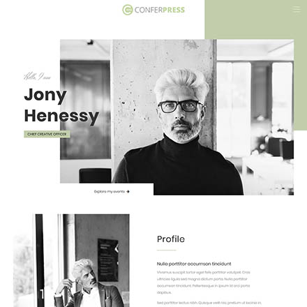 ThemeForest ConferPress