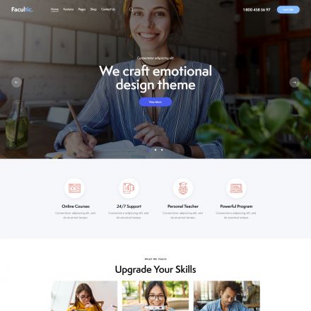 ThemeForest Facultic