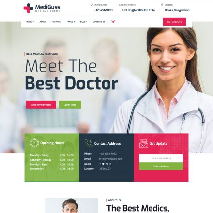 ThemeForest Mediguss