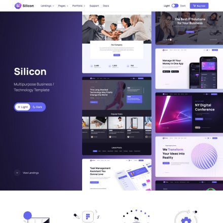 ThemeForest Silicon