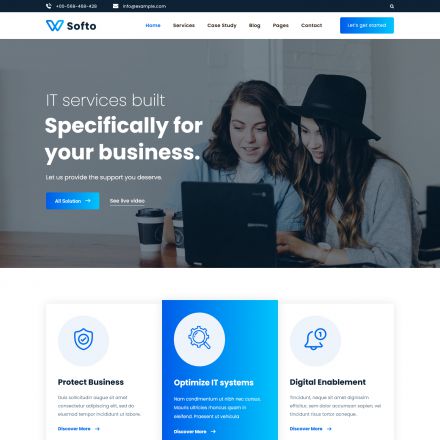 ThemeForest Softo